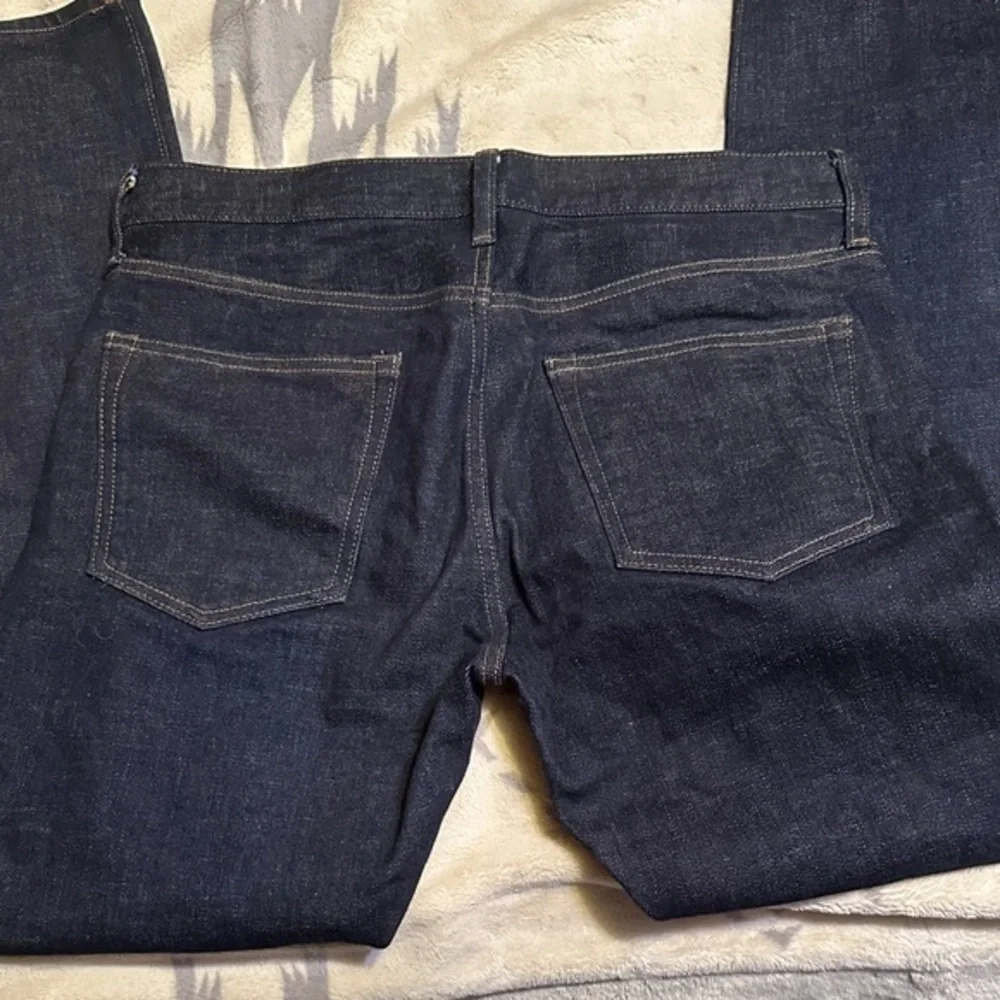J. Crew Men's Dark Indigo Straight Jeans Chinos size 32 x 32